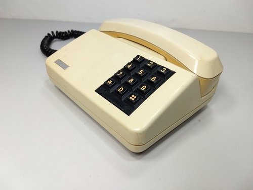 Telefone Antigo De Mesa Brasitel  Vintage Retro 2t4 - Leia