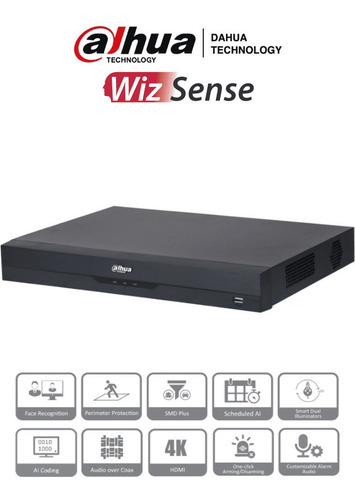 Dvr Pentahibrido 32 Canales 5mp Lite Detector Facial Audio