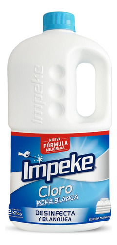Detergente Para Ropa Líquido Impeke Tradicional Botella