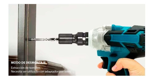 Imagen 2 de 9 de Llave De Impacto 1/2'' Xtd 48v Industrial 360nm Atornillador