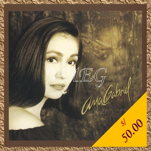 Vmeg Cd Ana Gabriel 1990 Quién Cómo Tú