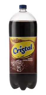 2 Refrescos Cristal 3 Litros Sabor Sidra Negrade Yucatán
