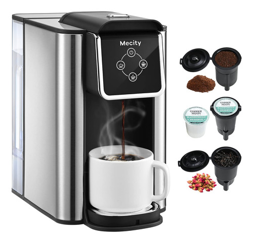 Mecity Cafetera 3 En 1 De Una Sola Porción, Compatible Con.