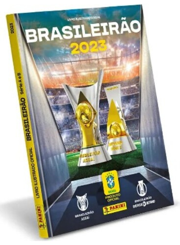 Álbum Campeonato Brasileiro 2023 Panini capa dura