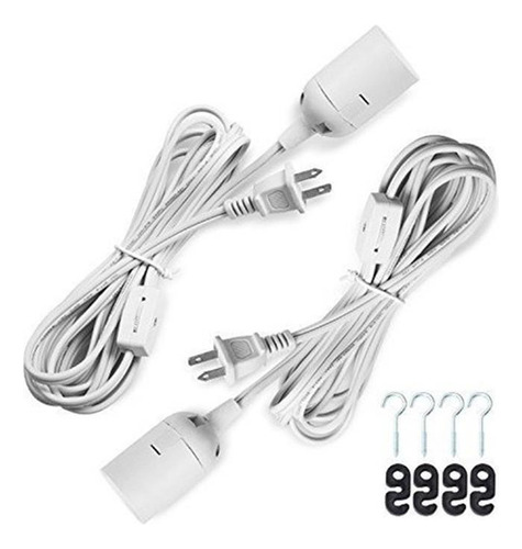 Cable De Extension Para Colgar Bomba Con Enchufe E26e27 E In