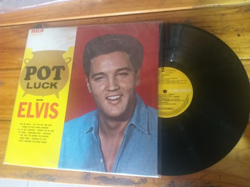 Elvis Presley Pot Luck Vinilo Lp Brasil 82 Rock & Roll Blues
