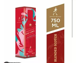 Whisky Red Label En Lata Coleccionable