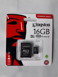 Memoria Micro Sd Kingston 16gb Clase10
