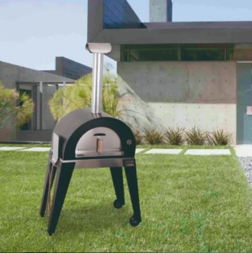 Imagen 3 de 10 de Horno A Leña Acero Bosca Nahuen Gourmet Exterior Envios