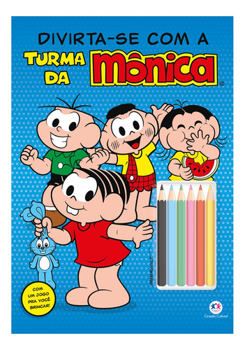 Revista Turma Da Monica Divirta-se Com A Turminha