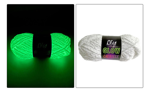 4x Hilo Que En La Oscuridad Hilo De Crochet Hilo Luminoso