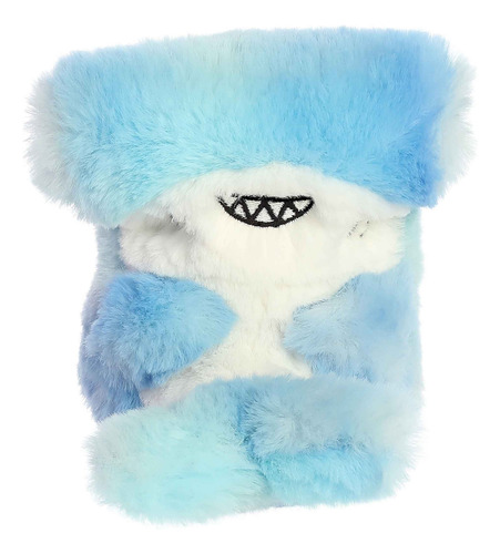 Peluche Aurora Rolly Pets. Peluche De Tiburon Martillo Color Azul Acero