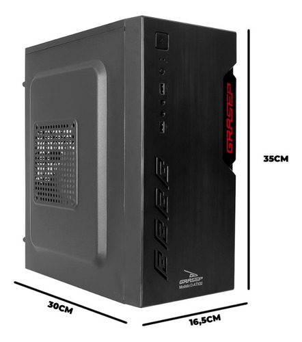 Gabinete Office Computador Compacto Escritório Micro Atx