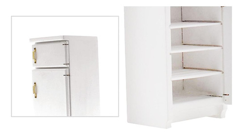 Imagen 6 de 12 de Casa De En Miniatura Muebles De Cocina Refrigerador +