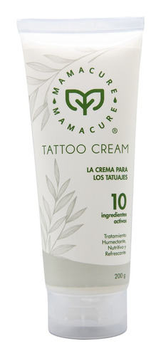 Tatto Cream Mamacure Aftercare X 200g 10 Ingredientes