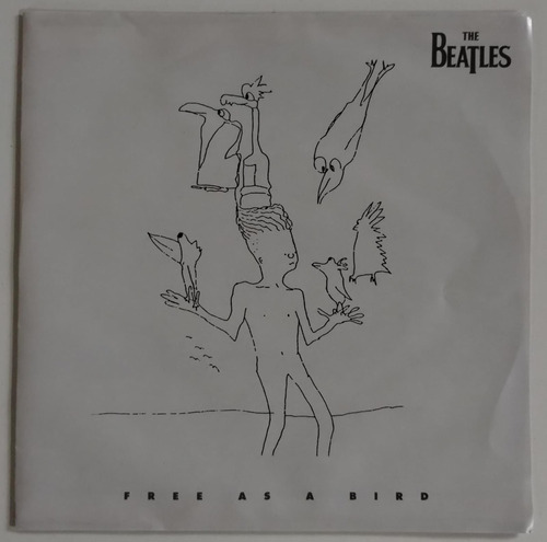 The Beatles Free As A Bird Vinilo Simple 7  Ps Usa 1995