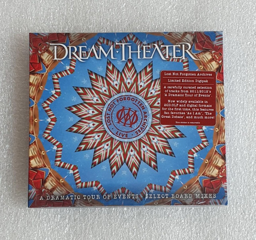Dream Theater Lost Not Forgotten Archives Dramatic Tour 2cd