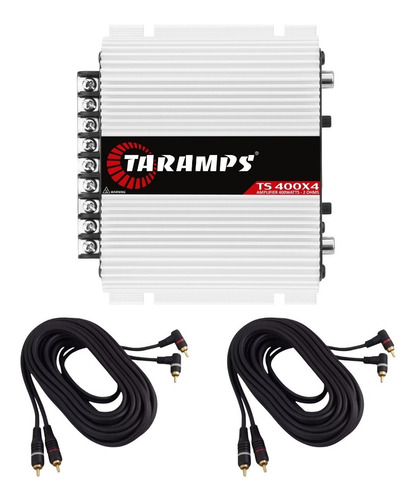 Taramps Ts 400x4 Amplificador Digital 400w Rms 2 Rca Gratis