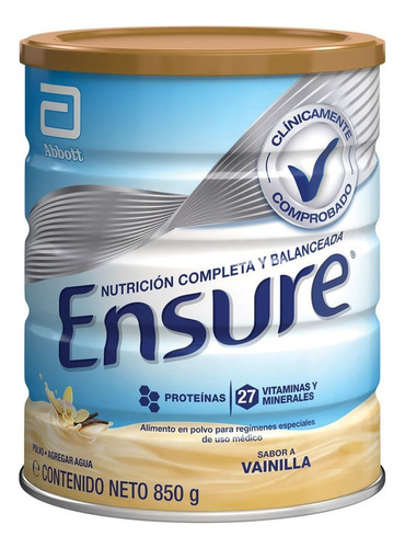 Ensure Vainilla 850g