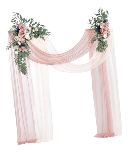 Conjunto De Flores Artificiales Para Decoración De Boda En