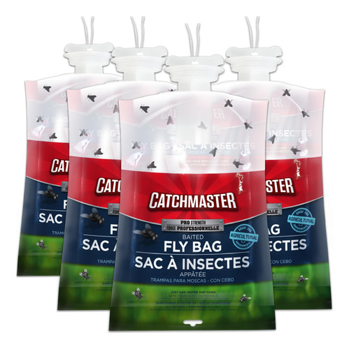 Catchmaster 975 - Trampa Para Moscas Desechables Para Exteri