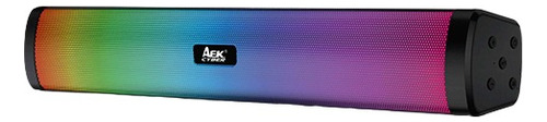 Barra De Sonido Rgb 3wx2 Radio Fm / Entrada Usb / Bluetooth