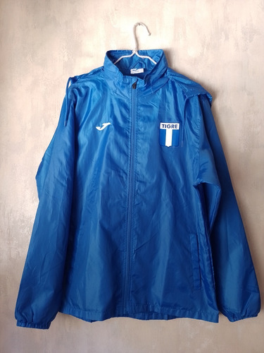 Campera Deportiva Rompeviento Impermeable Joma M Azul Tigre