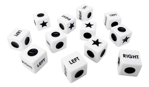 Solo Dados Centrales Izquierdo Y Derecho 12 Dados Juego De D