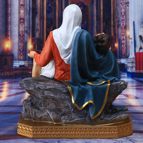 Estatuilla De Jesús Obra De Arte Religiosa Estatua De