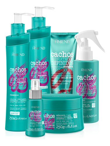 Kit Amend Cachos 6 Sh Con Mas Leav Fechados Day After Óleo