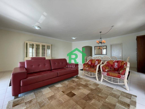 Imagem 8 de 30 de Apartamento Frente Mar, 4 Dormitórios Sendo 3 Suítes, 2 Vagas, Área De Lazer, Astúrias, Guarujá/sp - Ap5783