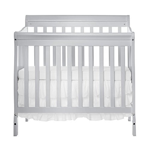 Dream On Me Aden Convertible Mini Cuna 4 En 1, Gris