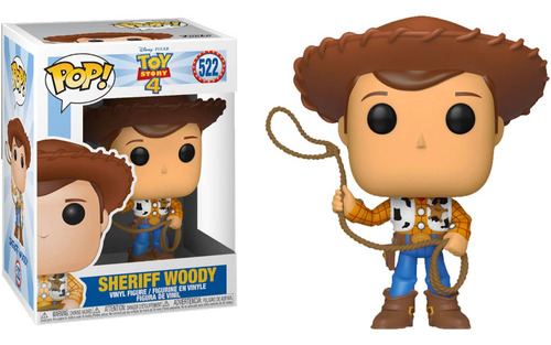 Funko Pop! Disney Pixar Toy Story 4 Sheriff Woody #522 