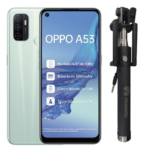 Oppo A53 4/64gb Verde Kit+ Selfie Stick