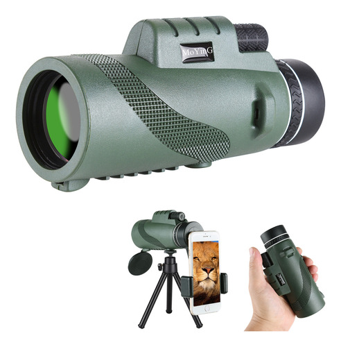 Telescopio Monocular Duradero De 40 X 60 Pulgadas Con Baja V