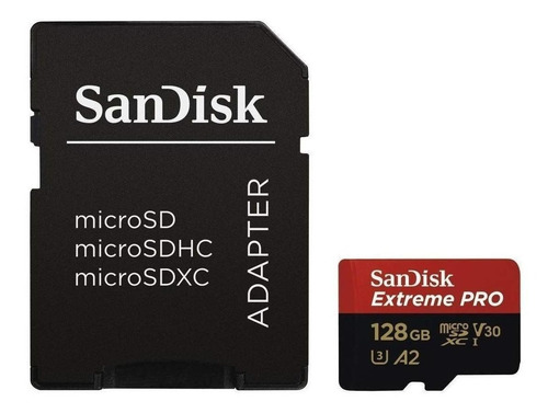 Imagen 2 de 3 de Tarjeta de memoria SanDisk SDSQXCD-128G-GN6MA Extreme Pro 128GB