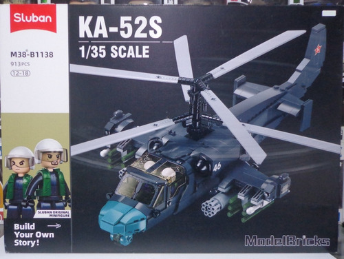Helicoptero Ka-5s Sluban Set Para Armar B1138