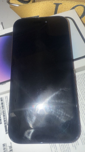 Apple iPhone 14 Pro (128 Gb) - Morado Oscuro Color Violeta Con 85% De Batería En Perfectas Condiciones 100 Original(no Reacondicionado) (Usado)