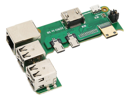 Placa De Expansión Para Raspberry Pi 2w A 3b 3 Usb2.0 Rj45