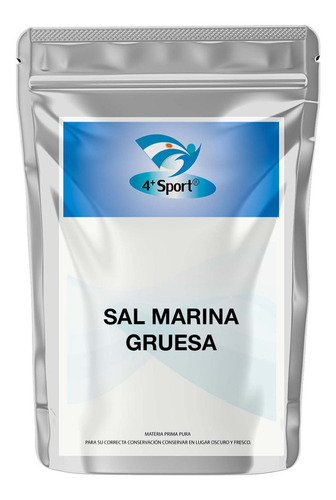 Sal Marina Gruesa Pura 5 Kg 4+