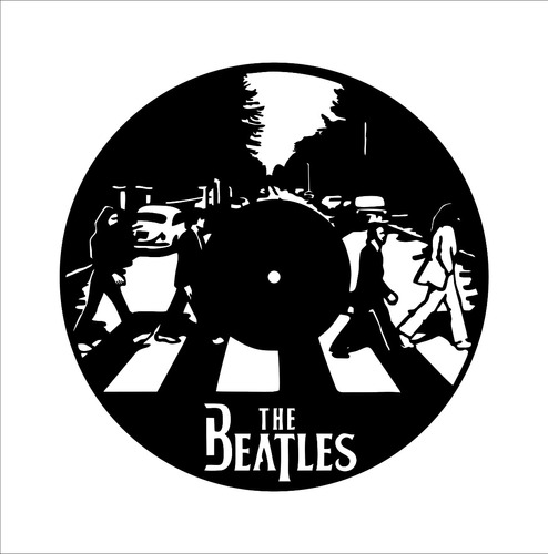 Reloj De Vinilo The Beatles