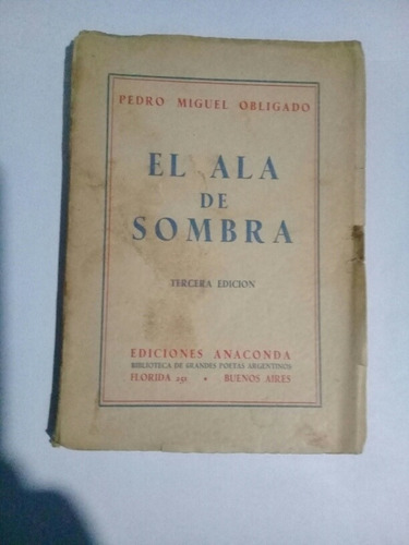 El Ala De Sombra.pedro Miguel Obligado