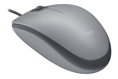 Mouse Óptico Alámbrico Usb Ultra Silencioso Logitech M110