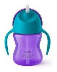 Avent Vaso Entrenador Con Pajita De Silicona Flexible Y Asas