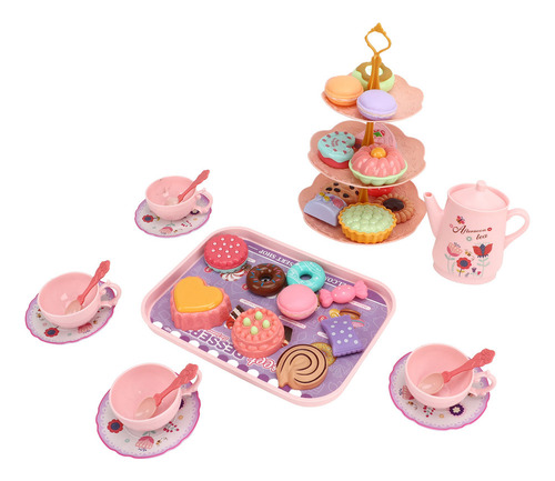 Set De Té Para La Tarde Para Niños, Tetera De Simulación, Ta