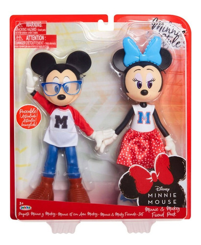 Muñecas Minnie And Mickey Mouse 9473