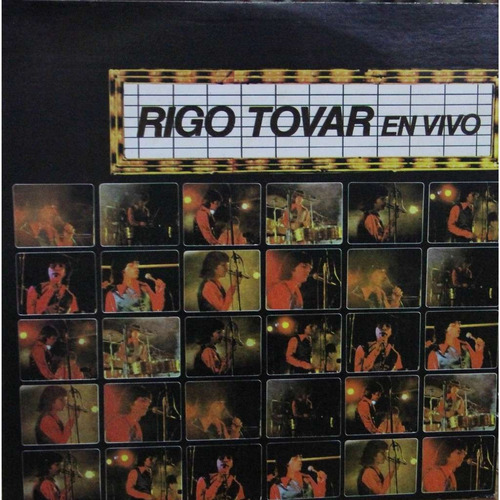 Disco Lp - Rigo Tovar Y Su Costa Azul / En Vivo. Album 1980