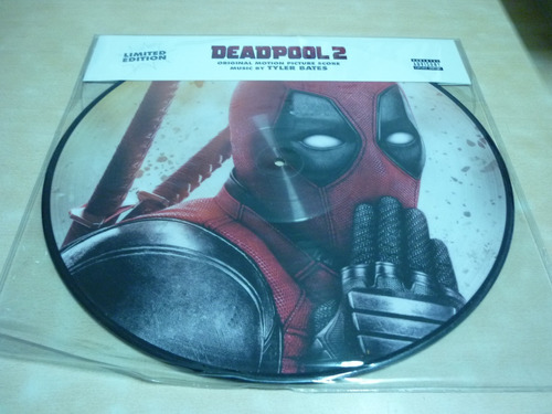 Deadpool 2 Original Soundtrack Vinilo Picture Disc Nuevo