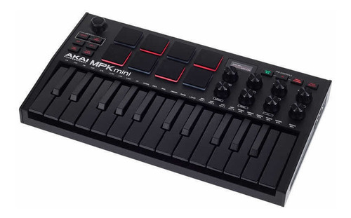 Controlador Midi Akai Mpk Mini 3 Black