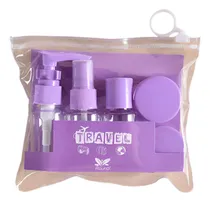 Comprar Set Para Viaje De Frascos 6 Piezas Ideal Organizador Frascos